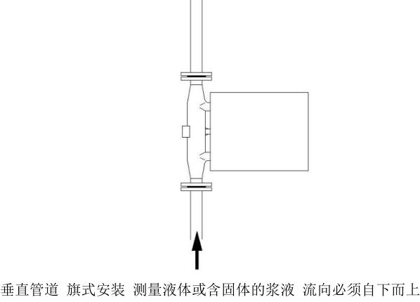 質(zhì)量流量計旗式安裝
